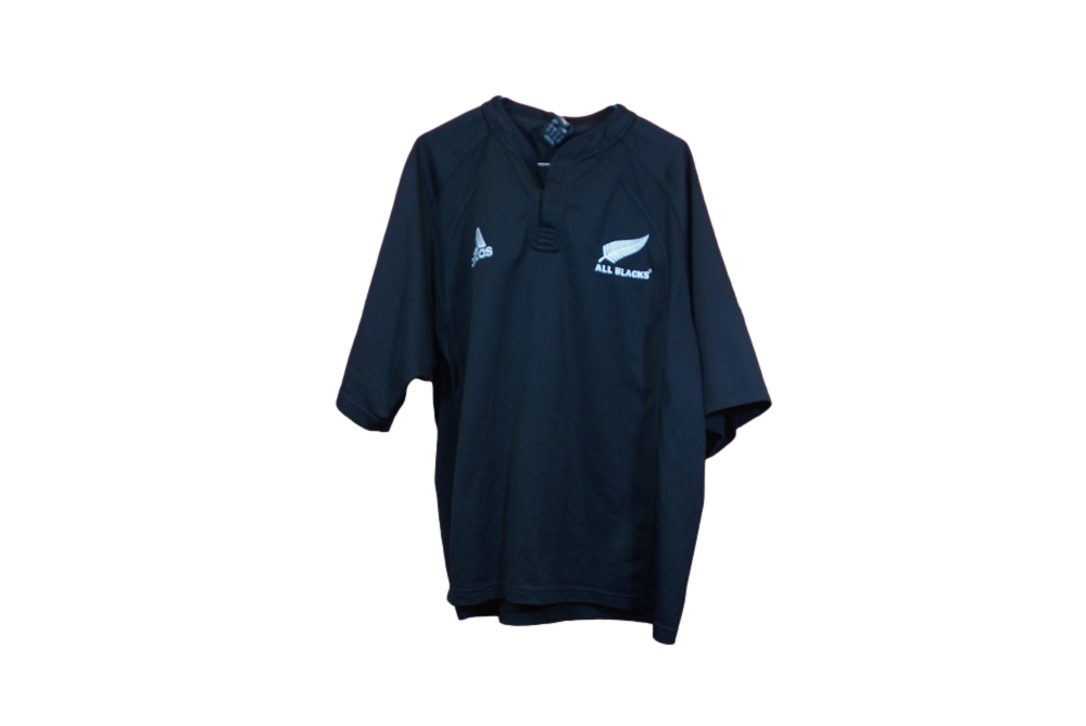 Maillot collector vintage All Blacks domicile
