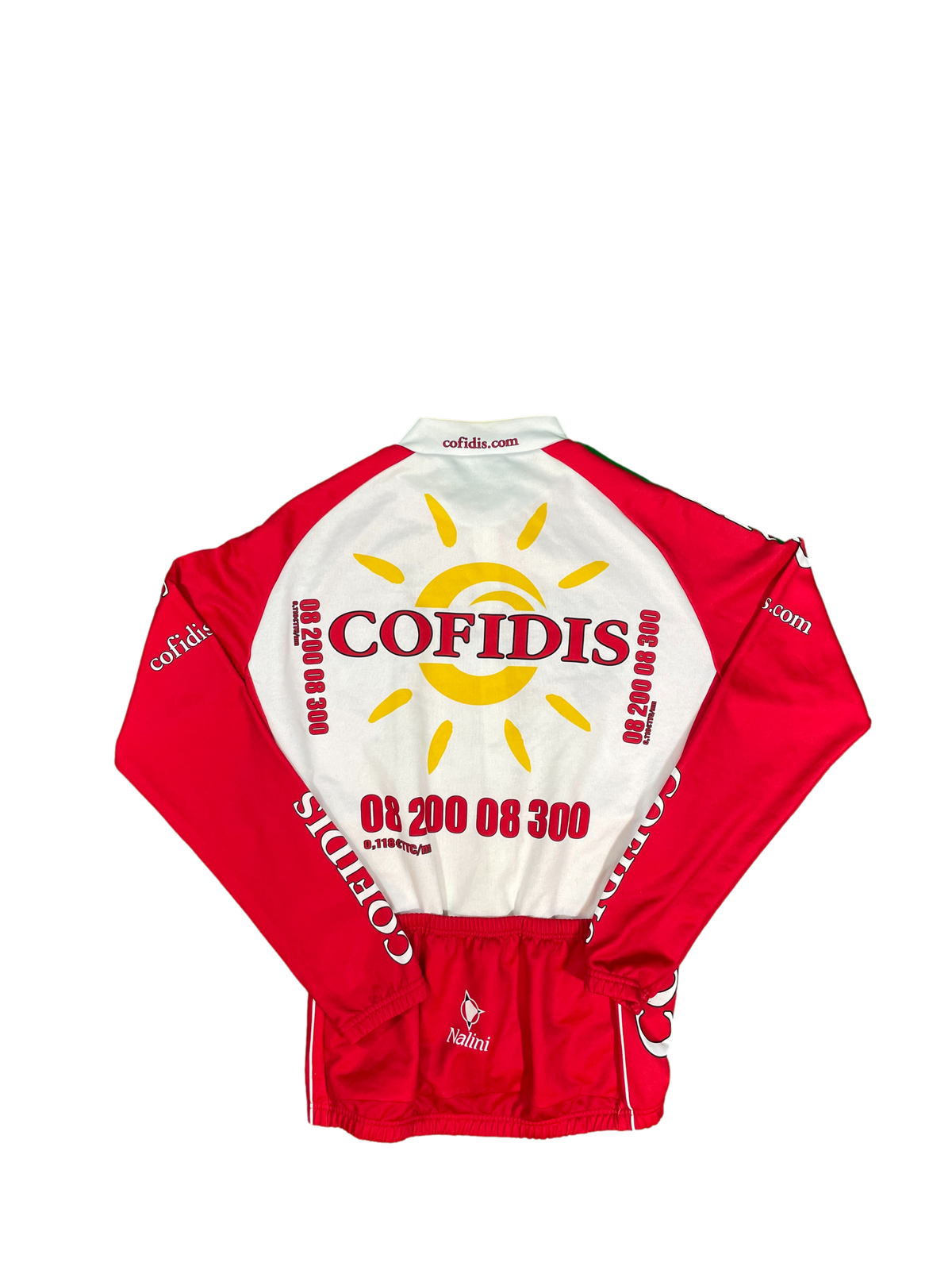 Veste vélo cyclisme vintage Cofidis Look Nalini