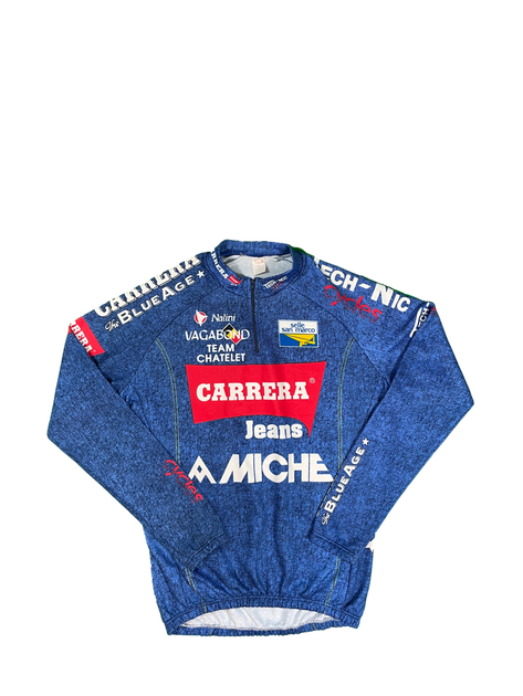 Maillot cycliste vintage collector CARRERA JEANS TAILLE XL - Collection Maillot cycliste vintage collector CARRERA JEANS TAILLE XL - Collection