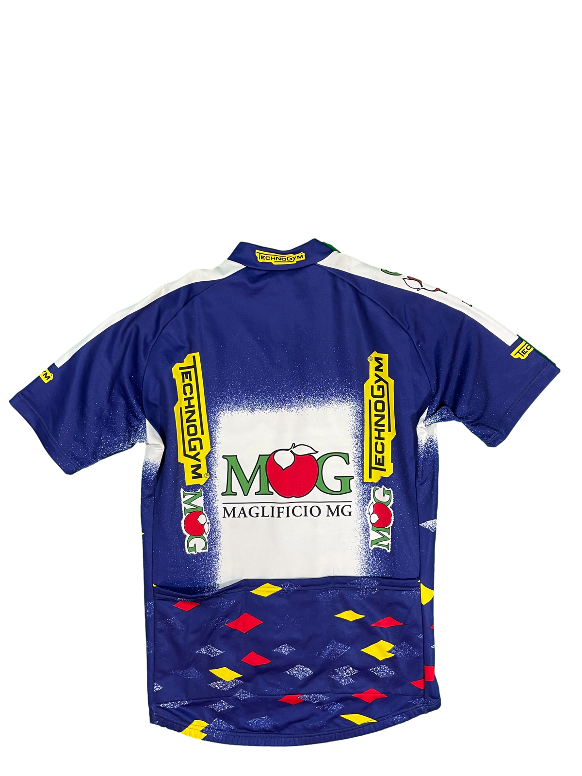Maillot vélo cyclisme vintage MG TechnoGym Nalini