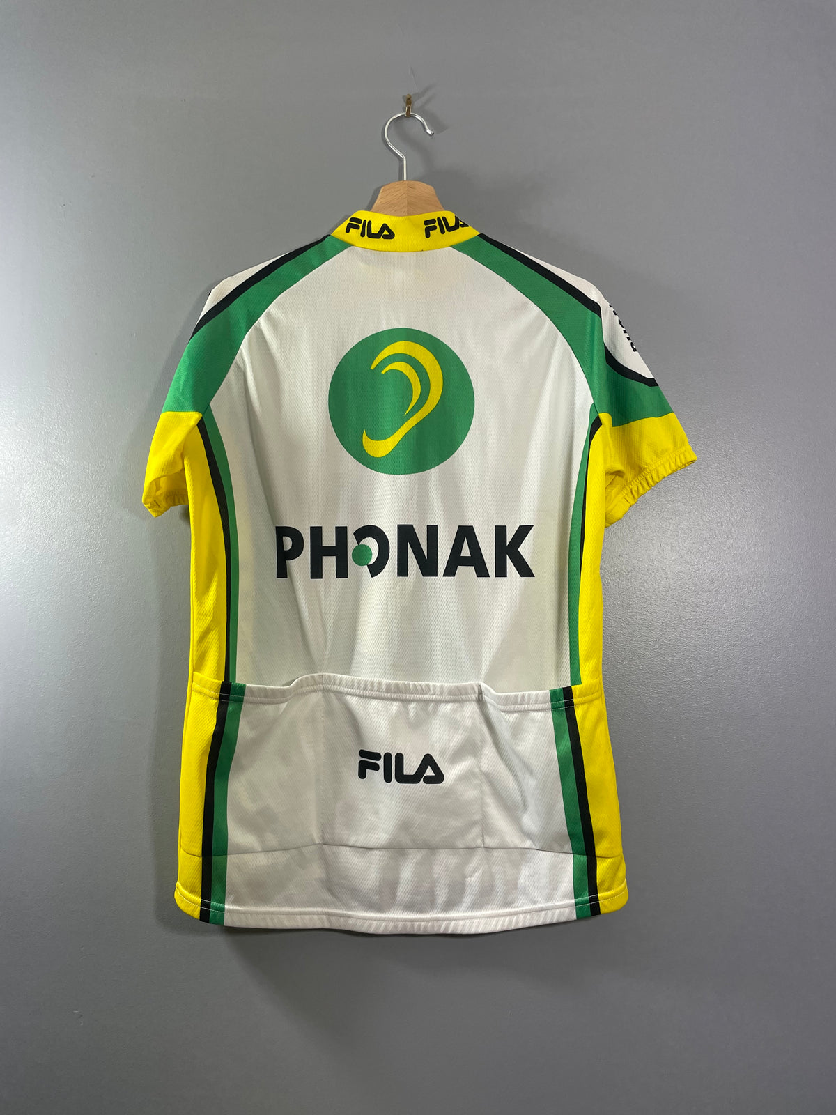 Maillot vintage cyclisme Fila Phonak