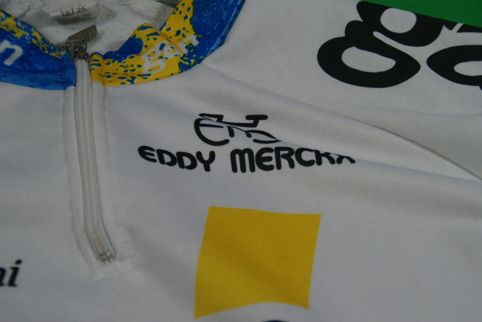 Maillot Cycliste Vintage Gan Team Eddy Merckx Nalini - Tailles S/M - Occasion