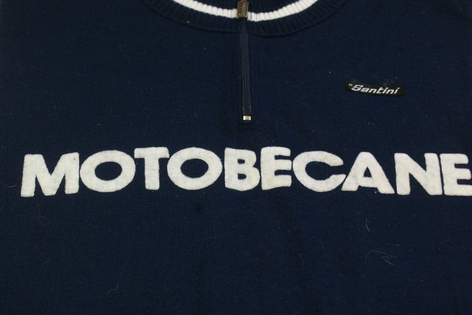 Maillot Cycliste MOTOBECANE Santini acrylique Vintage jersey tricot - 3 / M - Vêtements Maillot Cycliste MOTOBECANE Santini acrylique Vintage jersey tricot - 3 / M - Vêtements