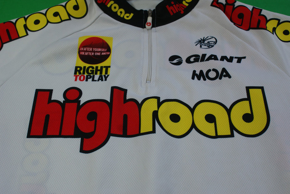 Maillot Cyclisme Vintage Moa Astana Specialized UCI Samruk – Taille S – Manches Courtes