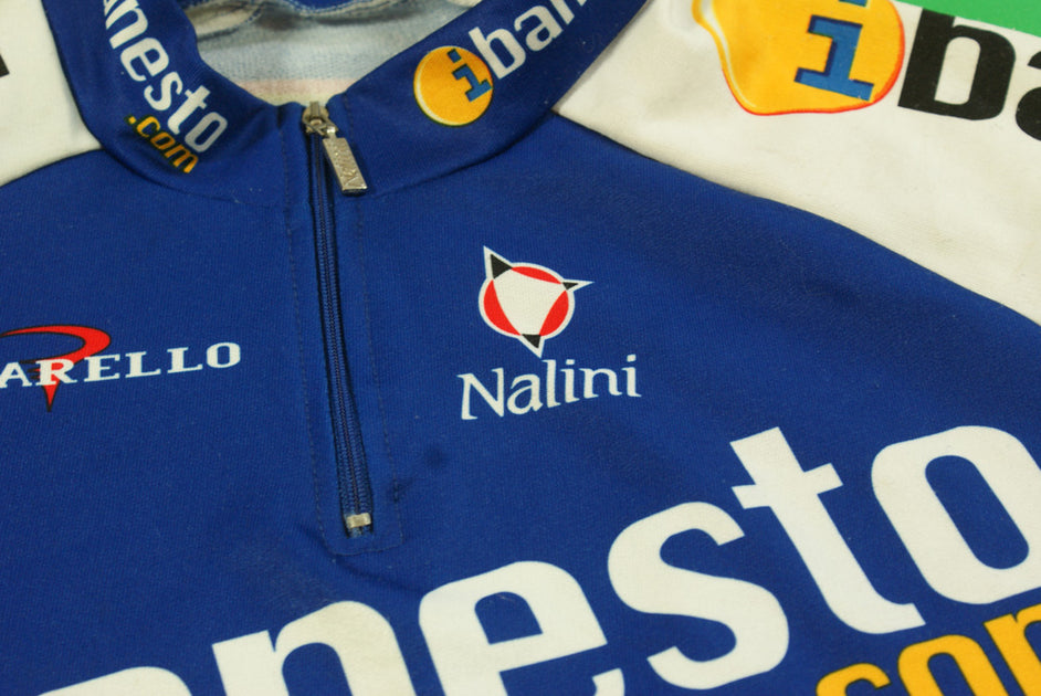 Maillot cycliste Banesto Pinarello Nalini Cycling Jersey Velo Vintage - 2 / S