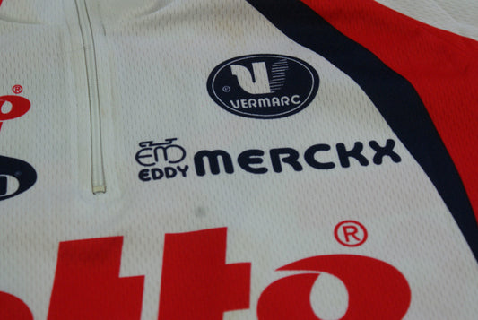 Maillot vélo rétro Lotto Domo Vermarc Eddy Merckx