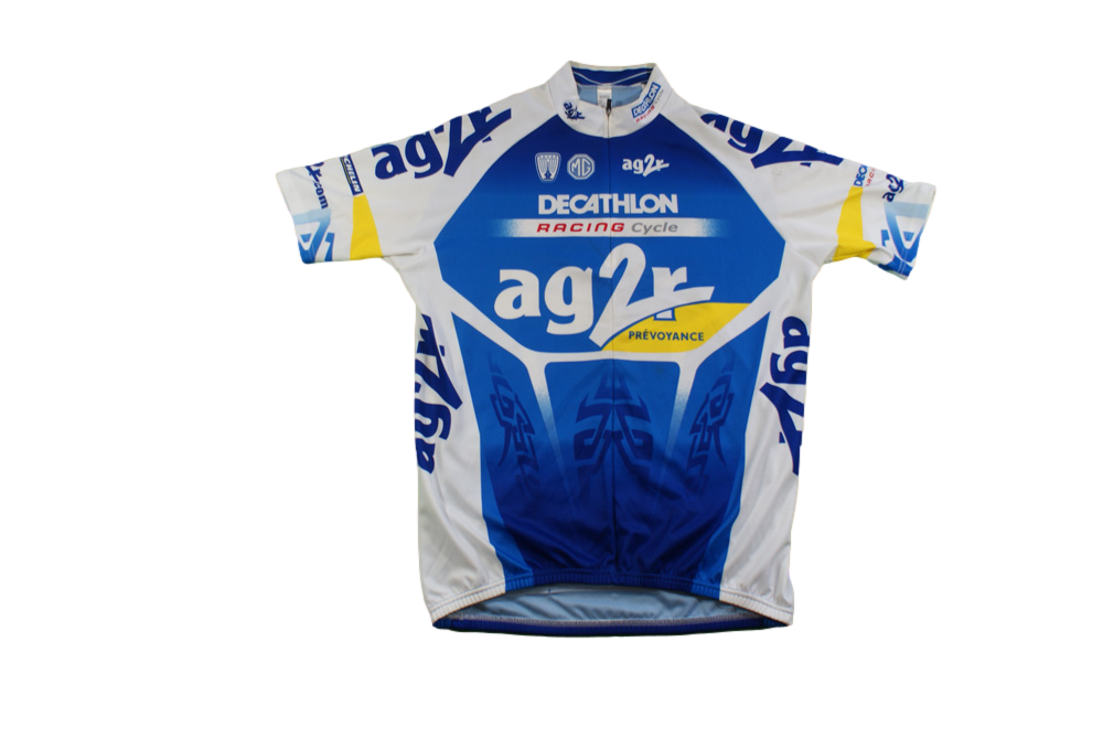 Maillot vélo rétro AG2R Decathlon