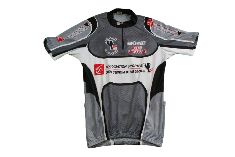 Maillot cyclisme vintage Bio Racer Caisse d'Epargne