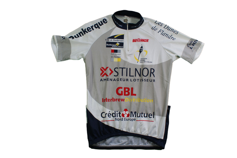 Maillot cyclisme vintage Bio Racer Dunkerque Stilnor