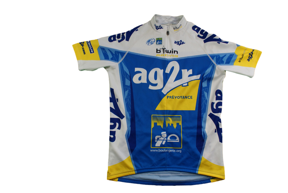 Maillot vélo vintage Decathlon AG2R UCI b'Twin