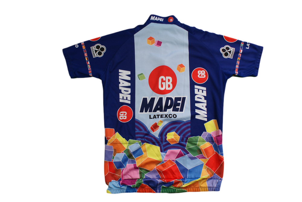 Maillot vélo rétro Sportful Mapei Colnago Latexco UCI 1995