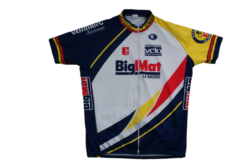 Maillot vélo vintage Vermarc Bigmat Culture vélo
