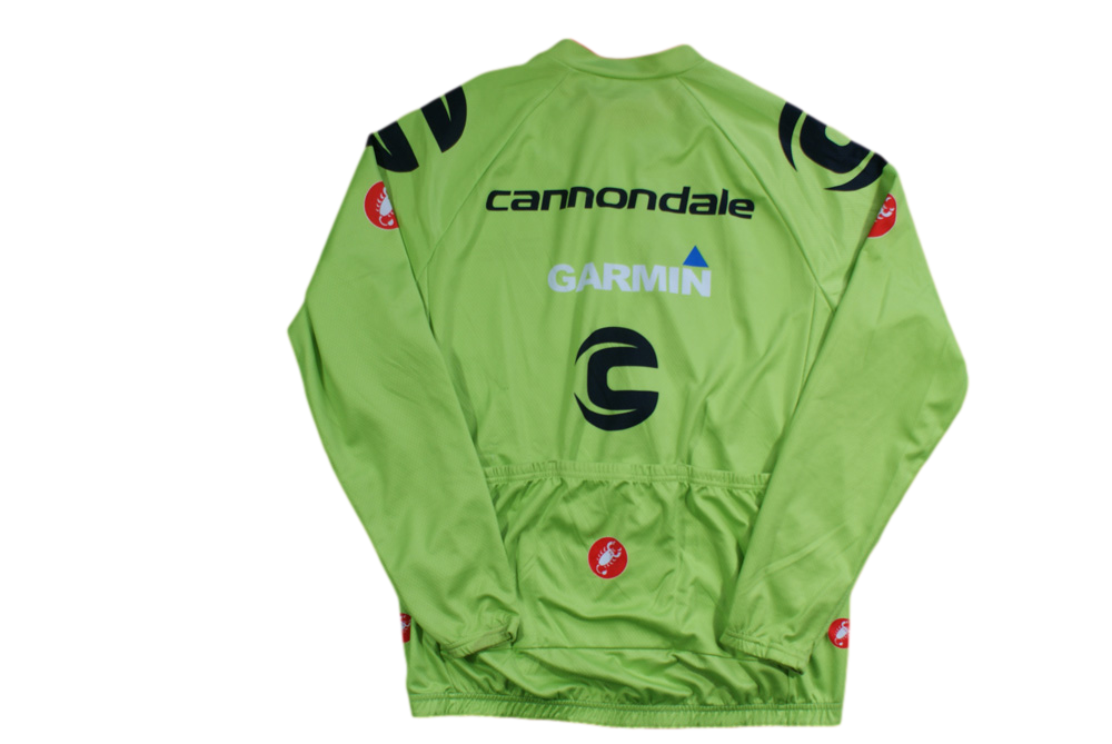 Veste vélo vintage New Balance Cannondale Castelli Holowesko Garmin