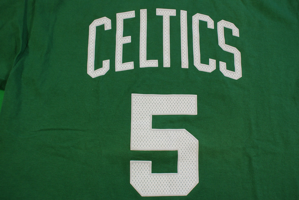 T-shirt basket rétro Celtics Boston N°5 Garnett NBA