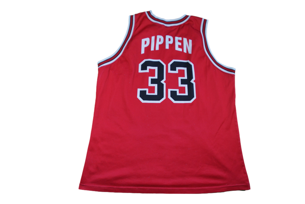 Maillot basket rétro Bulls Chicago N°33 Pippen NBA