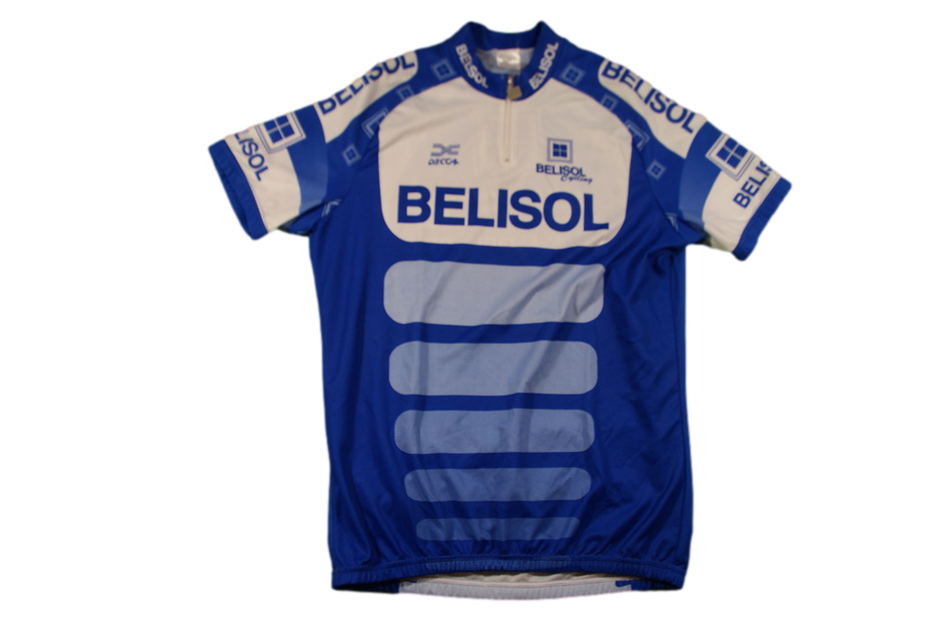 RARE CHEMISE DE CYCLISME MAILLOT MAILLOT LOT BELISOL VERMARC
