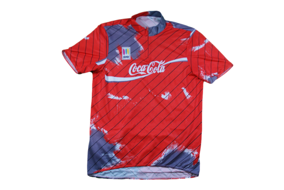 Maillot cyclisme vintage Coca-Cola Gigi Design - Vêtements