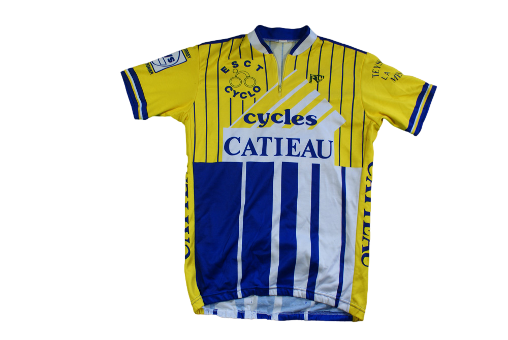 Maillot vélo vintage Cycles Catieau