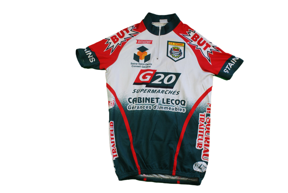 Maillot cyclisme vintage ES Stains Q20