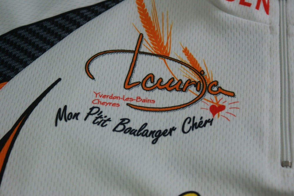 Maillot vélo vintage Don Camillo Raffeinsen Teker La favorite