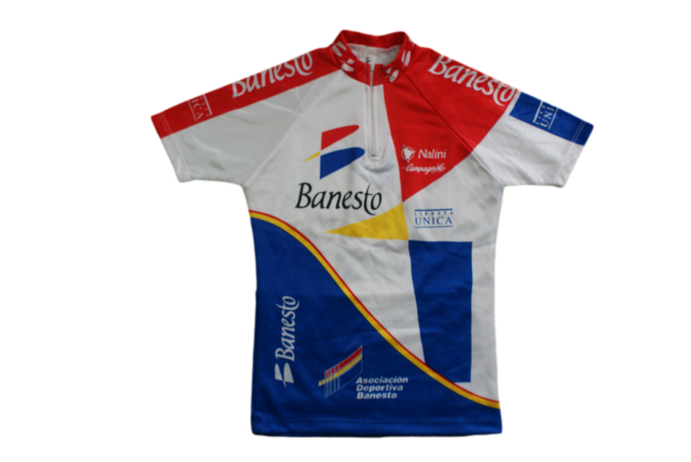 Maillot vélo rétro Nalini Banesto Campagnolo