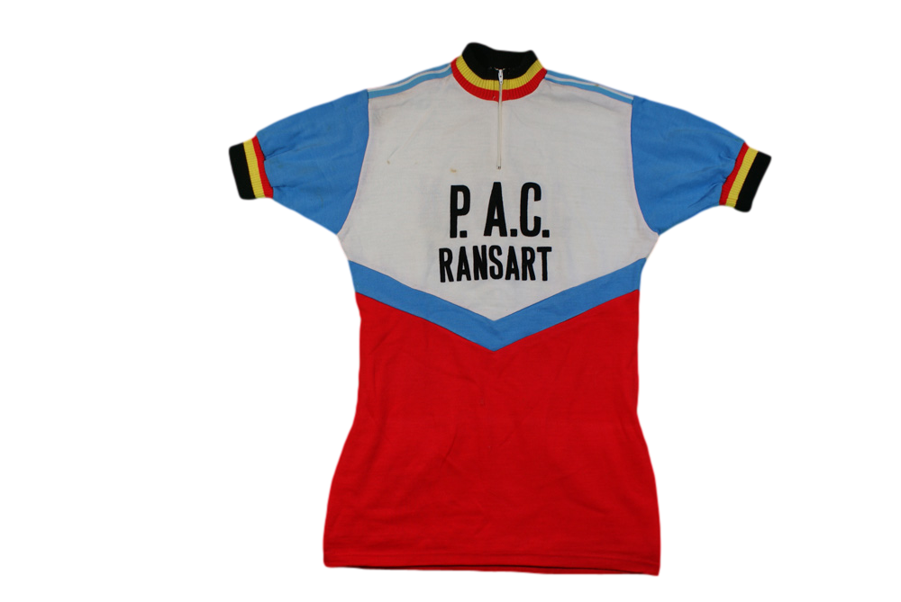 Maillot cyclisme vintage Alex sport PAC Ransart Jordan chauffage