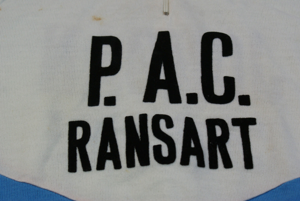 Maillot cyclisme vintage Alex sport PAC Ransart Jordan chauffage