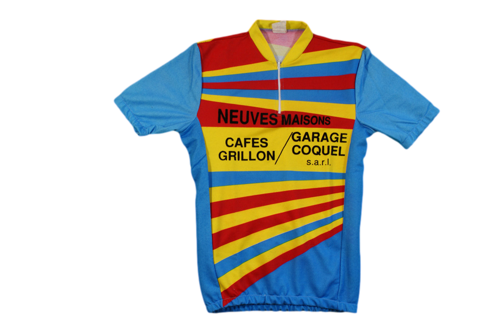 Maillot vélo rétro Kodokan Neuves maisons