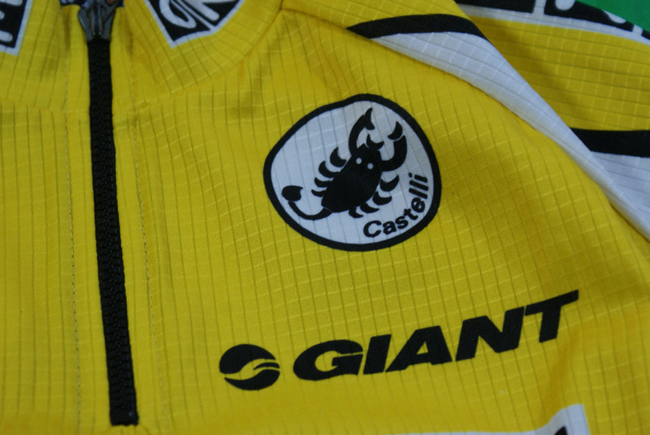 Maillot cyclisme vintage Once Castelli Giant - Vêtements Maillot cyclisme vintage Once Castelli Giant - Vêtements