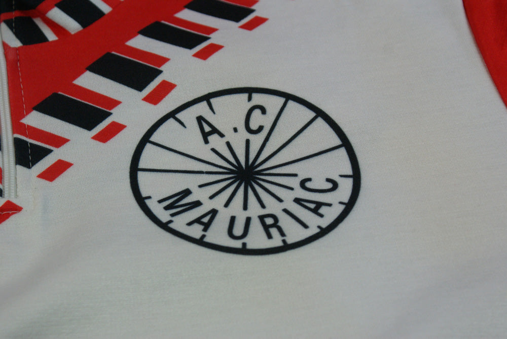 Maillot cyclisme vintage AC Mauriac Hottelet