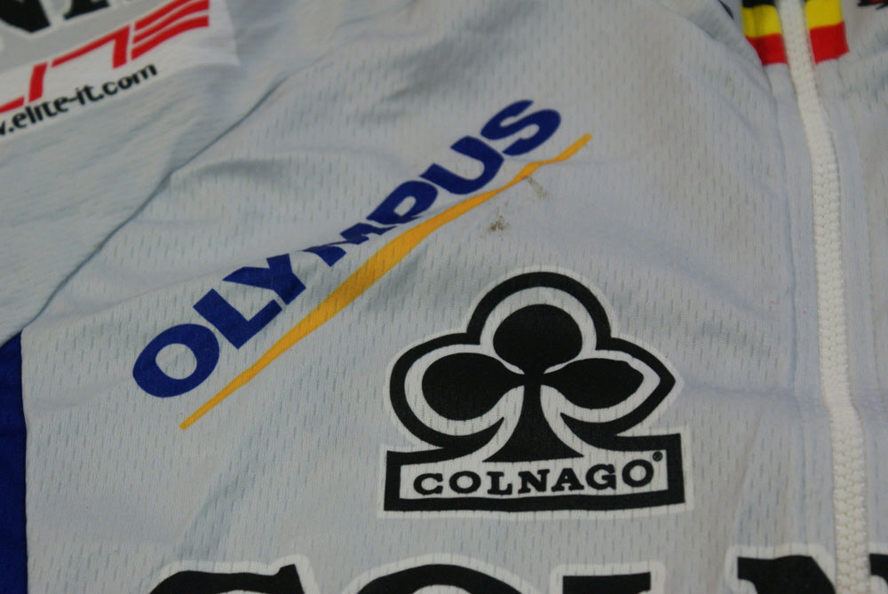 Veste vélo vintage Vermarc Olympus Colnago Elite