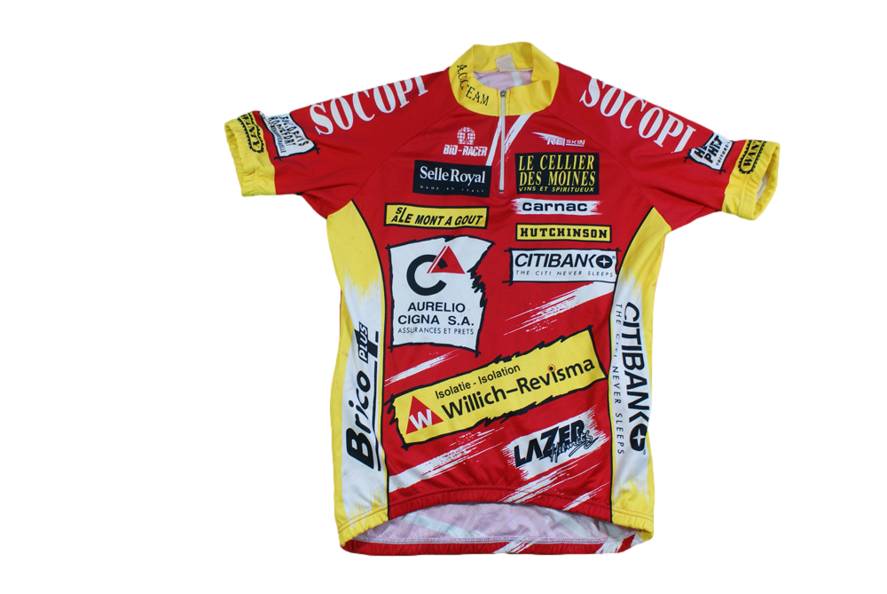 Maillot vélo rétro Bio Racer Socopi Carnac