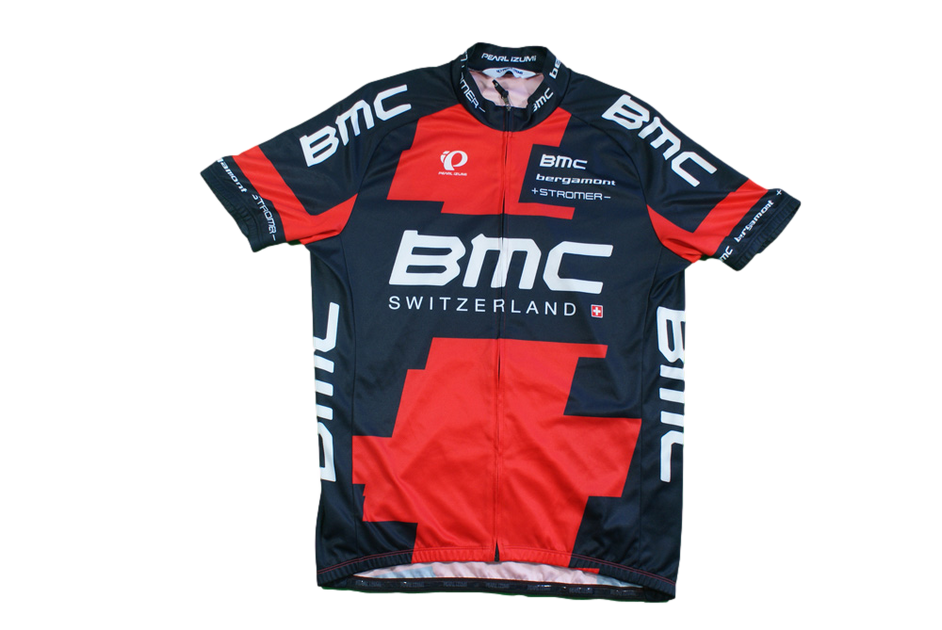 Maillot Cyclisme Pearl Izumi BMC Suisse Manches Courtes - Taille S - Homme - État Correct