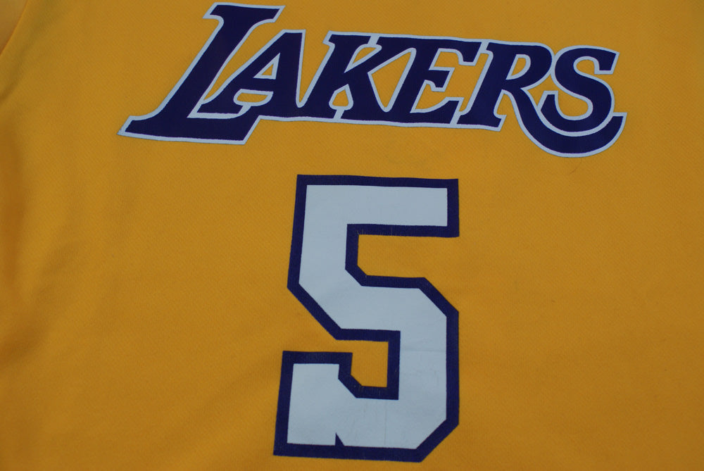 Maillot basket vintage Lakers Los Angeles N°5 Boozer NBA