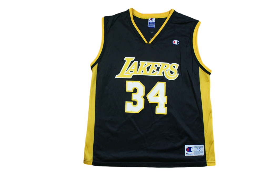 Maillot basket rétro Lakers Los Angeles N°34 O'Neal NBA