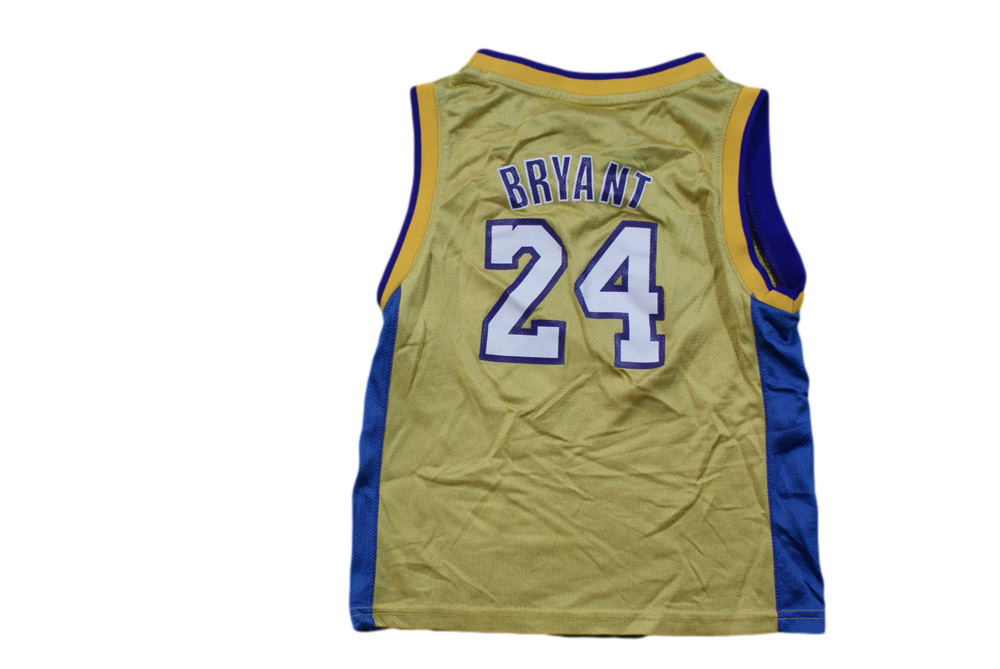 Maillot basket rétro Lakers Los Angeles N°24 Bryant enfant NBA