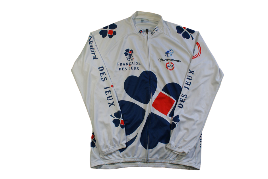Maillot+bidon et musette Française des jeux im Kanton Neuenburg Maillot+bidon et musette Française des jeux im Kanton Neuenburg