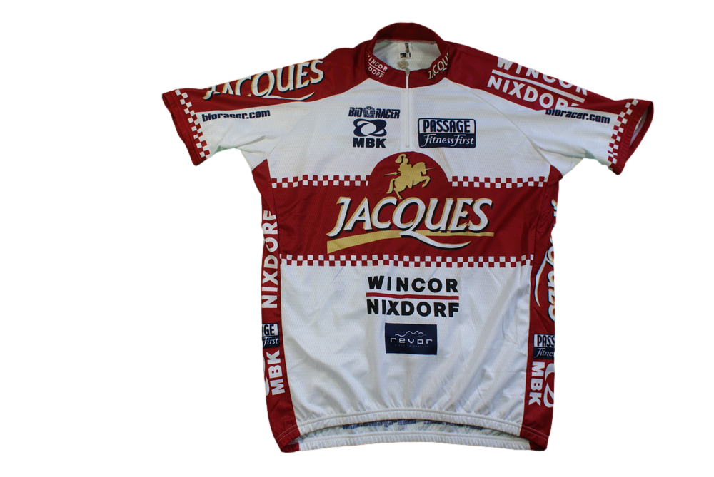 Maillot cyclisme vintage Bio Racer Jacques