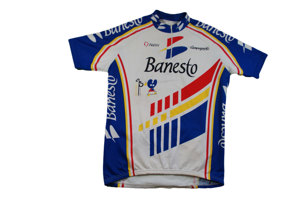 Maillot vélo rétro Banesto Campagnolo Nalini