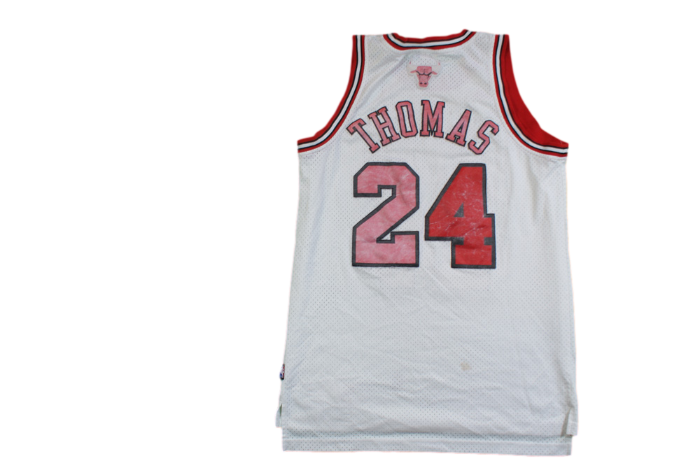 Maillot basket rétro Bulls Chicago N°24 Thomas NBA