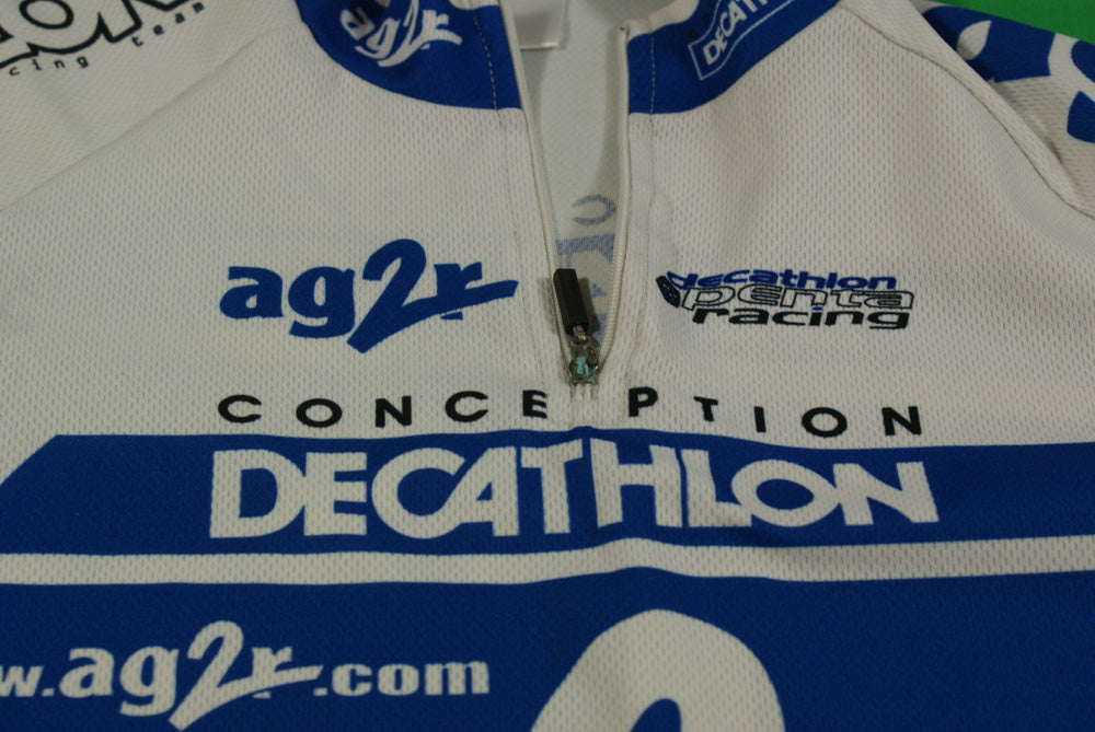 Maillot cyclisme rétro AG2R Decathlon