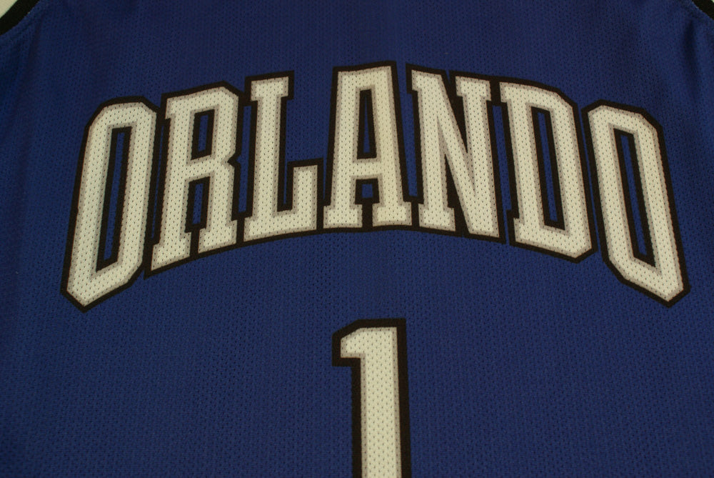 Maillot basket rétro Magic Orlando N°1 McGrady NBA