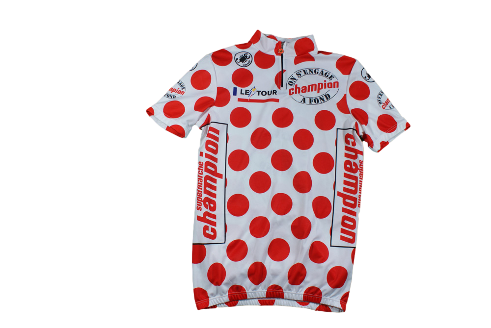 Maillot vélo rétro Champion Castelli