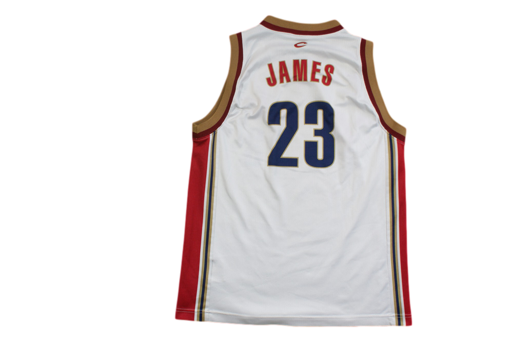 Maillot basket vintage Cavaliers Cleveland N°23 James NBA