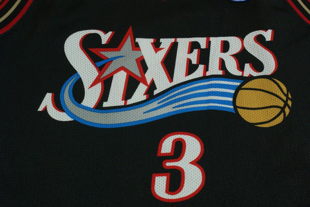Maillot basket rétro Sixers Philadelphie N°3 Iverson NBA