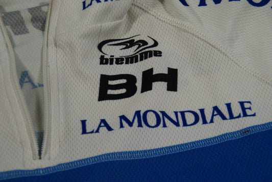 Maillot vélo vintage AG2R la Mondiale UCI Biemme