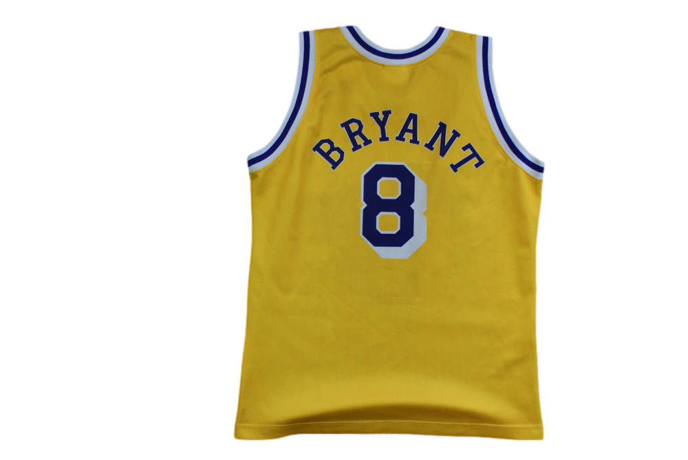 Maillot basket vintage Lakers Los Angeles N°8 Bryant NBA