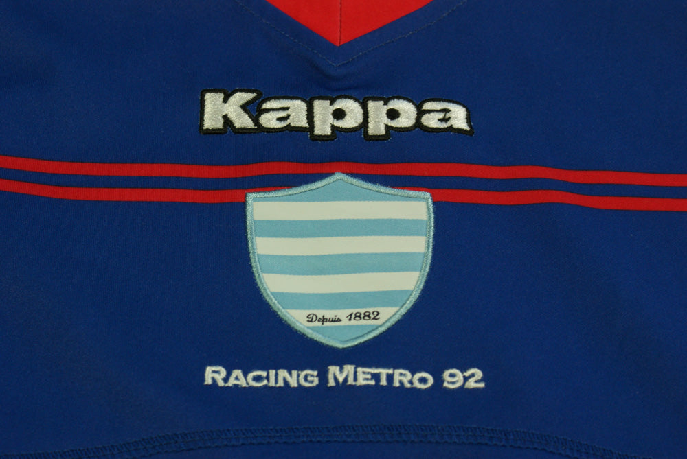 Maillot rugby vintage Racing Métro 92 Kappa