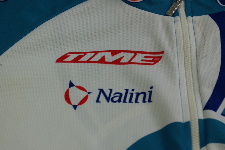 Maillot Cycliste Vintage Nalini Bouygues Telecom Vendée - Manches Courtes Taille 3