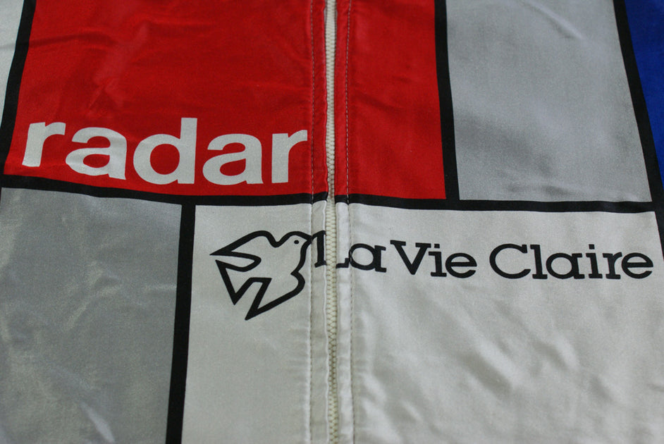Maillot Vélo Vintage Squadra La Vie Claire - Taille S, Manches Courtes, Multicolore, Occasion